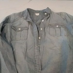 JCrew jean chambray shirt